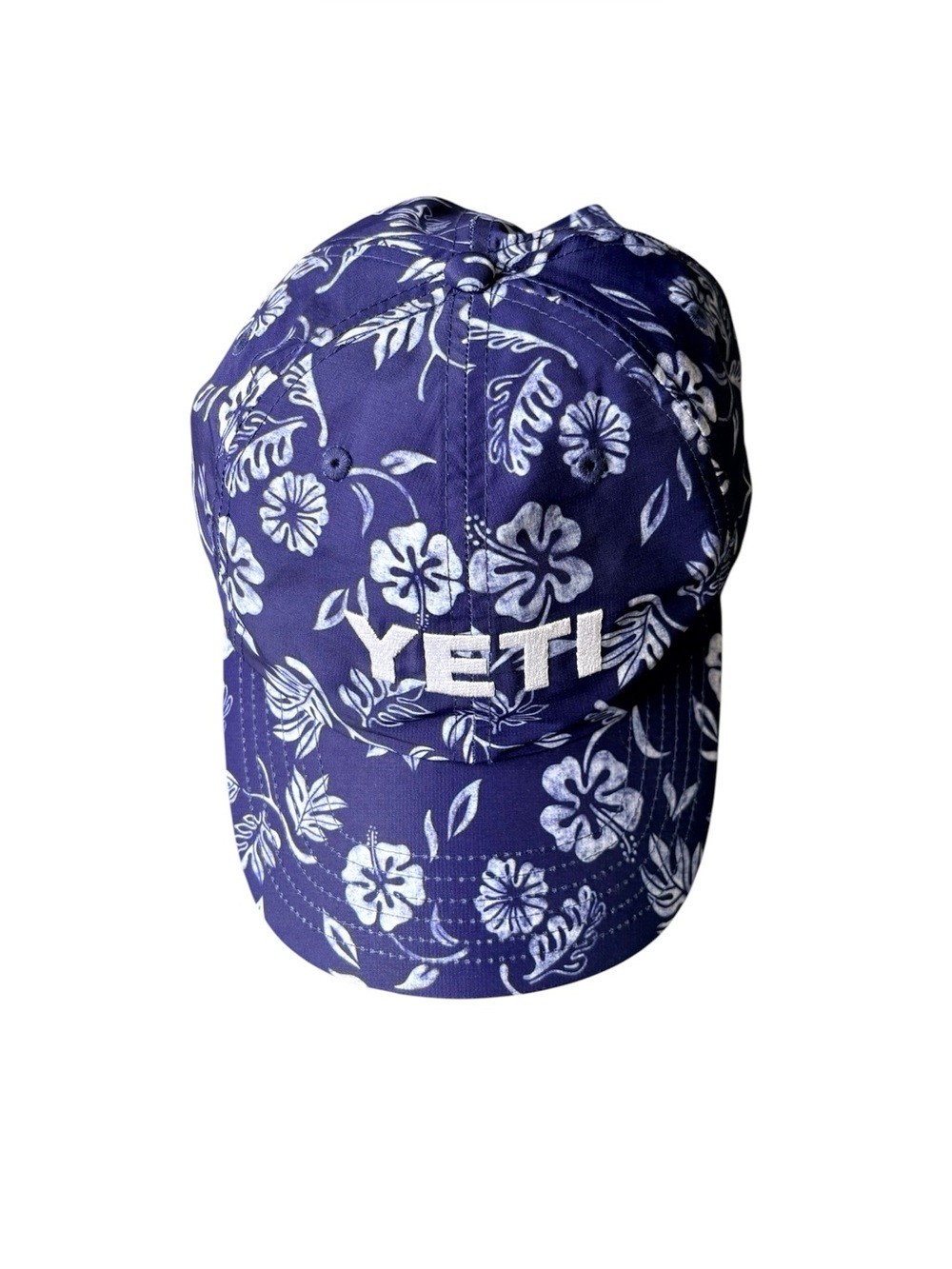 YETI Floral Print Baseball Cap - Navy